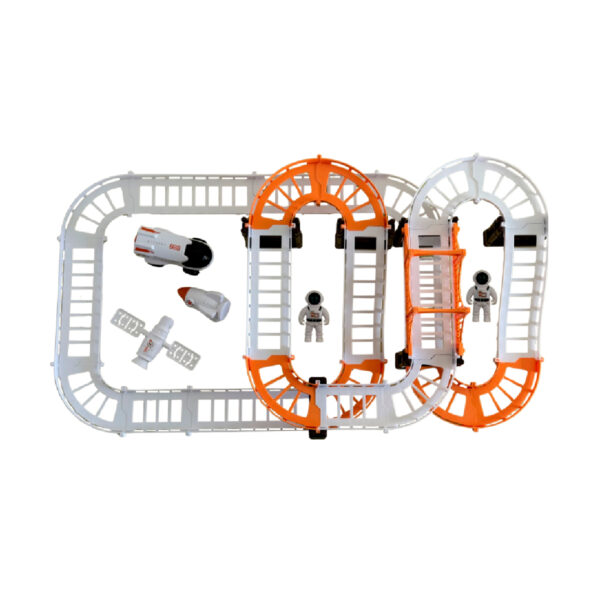 Astronautas Meli 2 Pista Espacial con Astronautas y Cohete