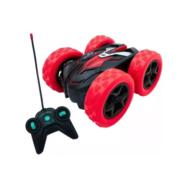 AutoRadio Acrobatico Rojo 1 Auto Radio Control Remoto Giro 360 Acrobático Rojo