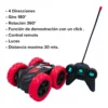 AutoRadio Acrobatico Rojo 2 Auto Radio Control Remoto Giro 360 Acrobático Rojo