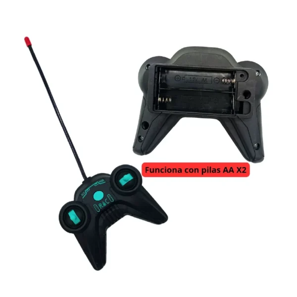AutoRadio Acrobatico Rojo 3 Auto Radio Control Remoto Giro 360 Acrobático Rojo