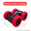 AutoRadio Acrobatico Verde 8 Auto Radio Control Remoto Giro 360 Acrobático Verde