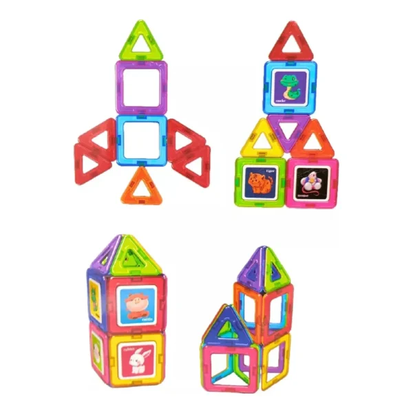 Bloques 26 pcs 577 4 Bloques Magnéticos con Stickers– Set de 26 Piezas