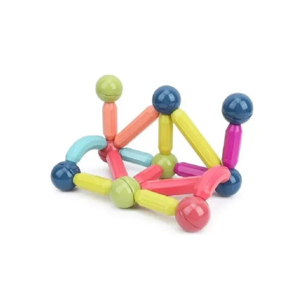 Bloques 30 pcs 6955 2 Bloques Magnéticos Puzzle Didáctico Rod– Set de 30 Piezas
