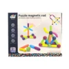 Bloques 40 pcs 6956 4 Bloques Magnéticos Puzzle Didáctico Rod– Set de 40 Piezas