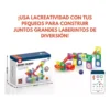 Bloques 47 pcs 6761 3 Bloques Magnéticos con Bolitas y Tobogán – Set de 47 Piezas
