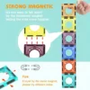 Bloques 68 pcs 6765 8 Bloques Magnéticos para Armar con Stickers – Set de 68 Piezas