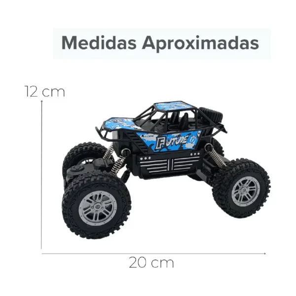 Camioneta 4x4 OffRoad 3 Camioneta 4x4 Off Road Azul a Control Remoto