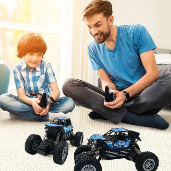 Camioneta 4x4 OffRoad 8 Camioneta 4x4 Off Road Azul a Control Remoto