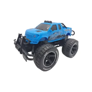 Camioneta OffRoad Azul 1 Camioneta Off-Road a Control Remoto con Luces Azul