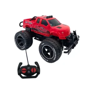 Camioneta OffRoad Roja 1 Camioneta Off-Road a Control Remoto con Luces Roja