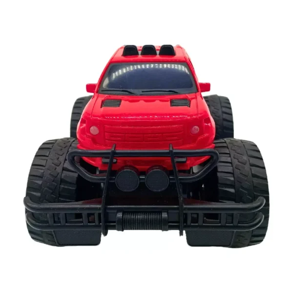 Camioneta OffRoad Roja 6 Camioneta Off-Road a Control Remoto con Luces Roja