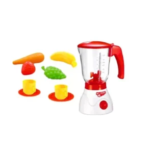 Licuadora Roja 1 Licuadora de Juguete con Frutas y Accesorios