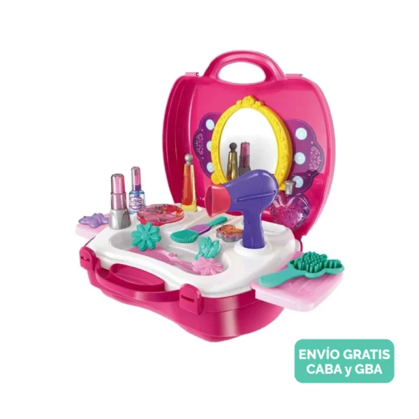 Valija Set de Belleza Fashion con 21 Piezas y Accesorios Valija Set de Belleza Fashion con 21 Piezas y Accesorios