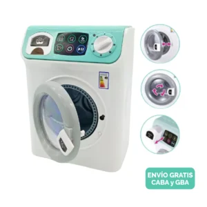Lavarropas de juguete Giratorio con Luz y Sonidos Lavarropas de juguete Giratorio con Luz y Sonidos
