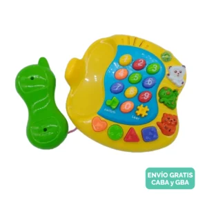 Teléfono Didáctico con Sonidos y Melodías Teléfono Didáctico con Sonidos y Melodías