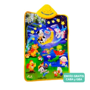 Alfombra Musical Multisensorial Nocturna - Antigolpes y Reversible Alfombra Musical Multisensorial Nocturna - Antigolpes y Reversible