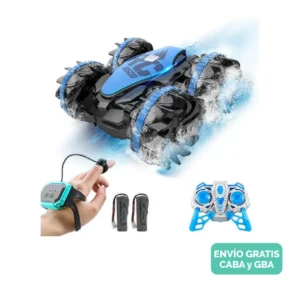 Auto TodoTerreno con Muñequera Giro 360 Grados Azul Auto TodoTerreno con Muñequera Giro 360 Grados Azul