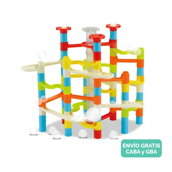 Laberinto de Bolitas Didáctico Circuito Pelotas 88 Piezas Laberinto de Bolitas Didáctico Circuito Pelotas 88 Piezas