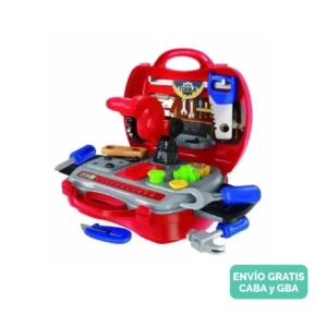 Valija Set de Herramientas de Juguete Taller Mecánico con 19 piezas Valija Set de Herramientas de Juguete Taller Mecánico con 19 piezas