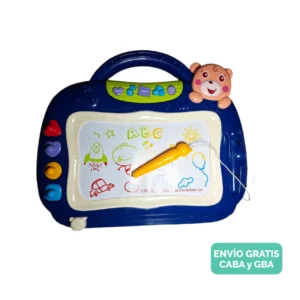 Pizarra Magica Azul Pizarra Mágica Azul Infantil Con Música Y Sonidos Incluye Pilas