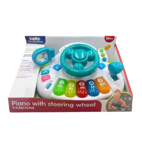 Volante didáctico para Bebés con Luces y Sonidos Volante didáctico para Bebés con Luces y Sonidos