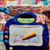 Pizarra Magica Azul 3 Pizarra Mágica Azul Infantil Con Música Y Sonidos Incluye Pilas