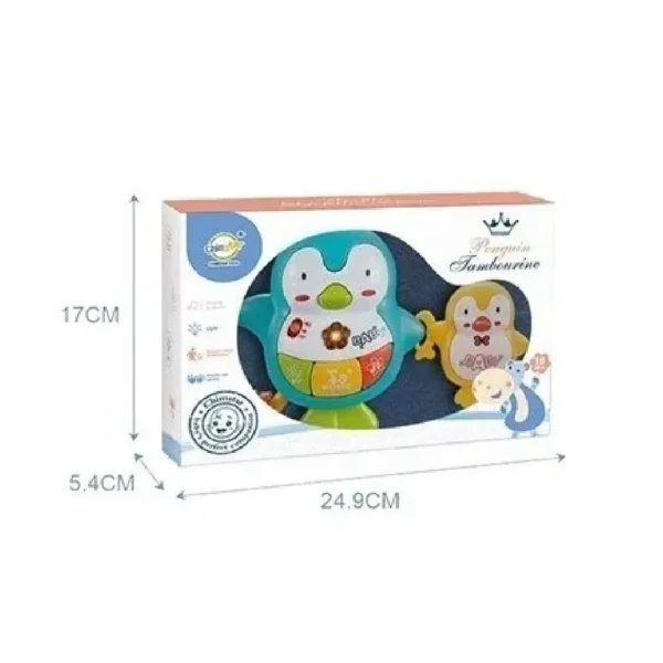 Sonajero Mama Pinguino 4 Sonajero Mamá Pingüino con Sonido