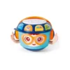 Tambor Musical Azul Tambor Musical Con Luz y Proyector Azul