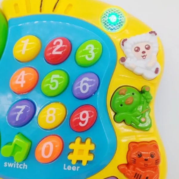 Telefono Didactico 4 Teléfono Didáctico con Sonidos y Melodías