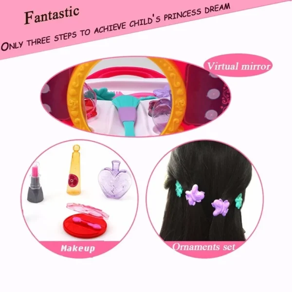 Valija Belleza 7 Valija Set de Belleza Fashion con 21 Piezas y Accesorios