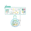 Valija Doctor 3 Valija Carrito Set de Doctor 24 Piezas