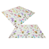 2 Alfombra Antigolpes Bebe Reversible GATITOS- ANIMALES CON LETRAS 200x180 cm y 0,8 cm Grosor