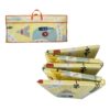 4 Alfombra Antigolpes Bebe Reversible LETRAS-CIUDAD 200x180 cm y 1,5 cm Grosor