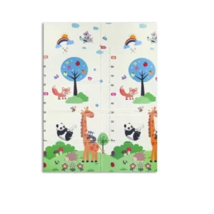 Alfombra Animales Letras 1 Alfombra Antigolpes Bebe Reversible ANIMALES-LETRAS NUMEROS 200x180 cm y 1cm Grosor