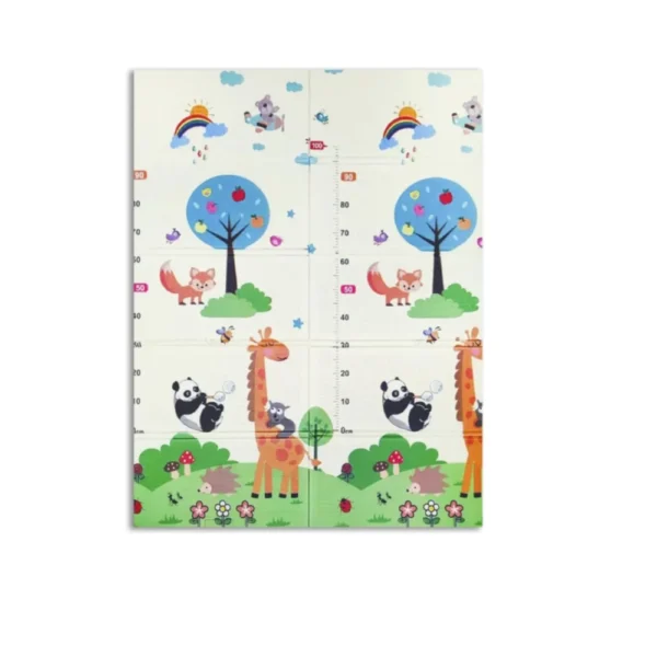 Alfombra Animales Letras 1 Alfombra Antigolpes Bebe Reversible ANIMALES-LETRAS NUMEROS 200x180 cm y 1cm Grosor