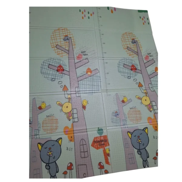 Alfombra Bosque Jirafa Rosa 150 3 Alfombra Antigolpes Bebe Reversible BOSQUE -JIRAFA ROSA 150x180 cm y 0,8 cm Grosor