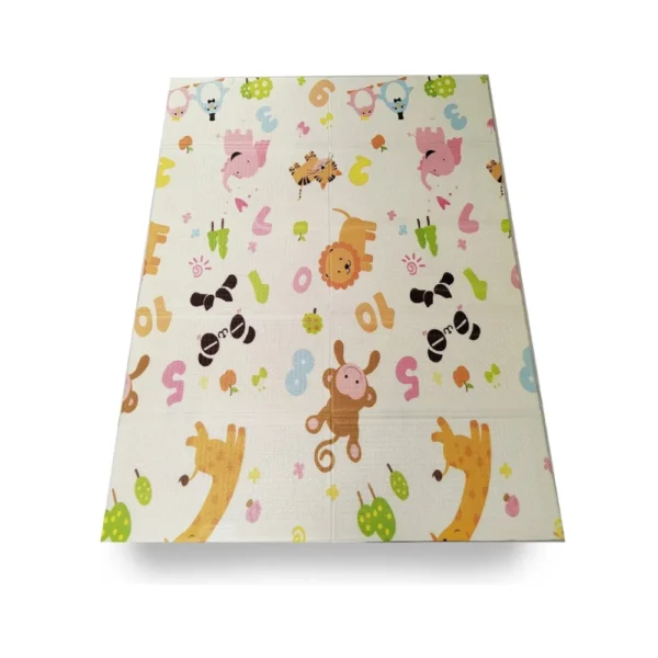 Alfombra Jirafa Animales 200 x 180 2 Alfombra Antigolpes Bebe Reversible JIRAFA-ANIMALES 200x180 cm y 0,8 cm Grosor