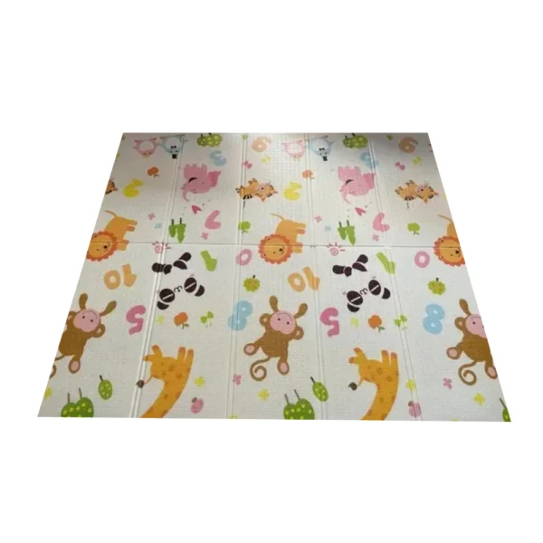 Alfombra Jirafa Animales 200 x 180 4 Alfombra Antigolpes Bebe Reversible JIRAFA-ANIMALES 200x180 cm y 0,8 cm Grosor