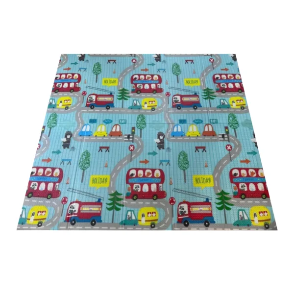 Alfombra Jirafa Londres 150 3 Alfombra Antigolpes Bebe Reversible JIRAFA -LONDRES 150x180 cm y 0,8 cm Grosor