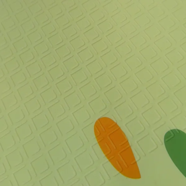 Alfombra Antigolpes Bebe Reversible BOSQUE -JIRAFA ROSA 150x180 cm y 0,8 cm Grosor