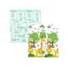 Alfombra Jirafas Ciudad 1 Alfombra Antigolpes Bebe Reversible JIRAFA-CIUDAD 200x180 cm y 1,5 cm Grosor