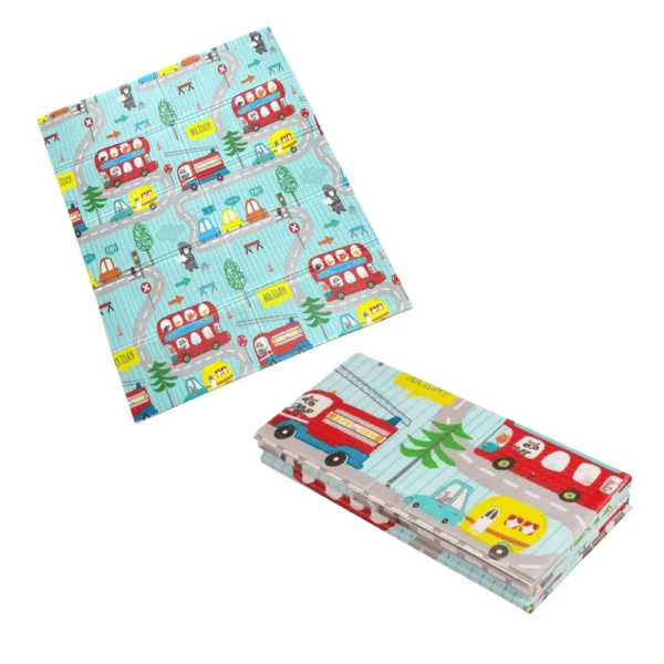 Alfombra Londres 8 Alfombra Antigolpes Bebe Reversible JIRAFA -LONDRES 150x180 cm y 0,8 cm Grosor