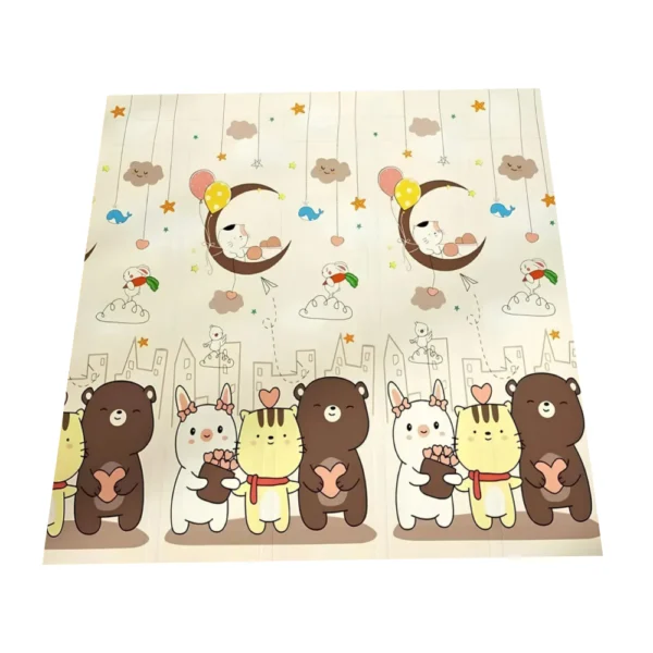 Alfombra Oso Bosque 200 x 180 2 Alfombra Antigolpes Bebe Reversible OSOS-BOSQUE 200x180 cm y 0,8 cm Grosor