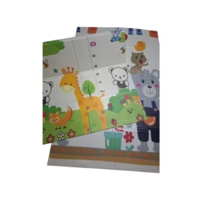 Alfombra Oso Jirafa 120 x 180 cm Alfombra Antigolpes Bebe Reversible OSO- JIRAFA 120x180 cm y 0,8 cm Grosor