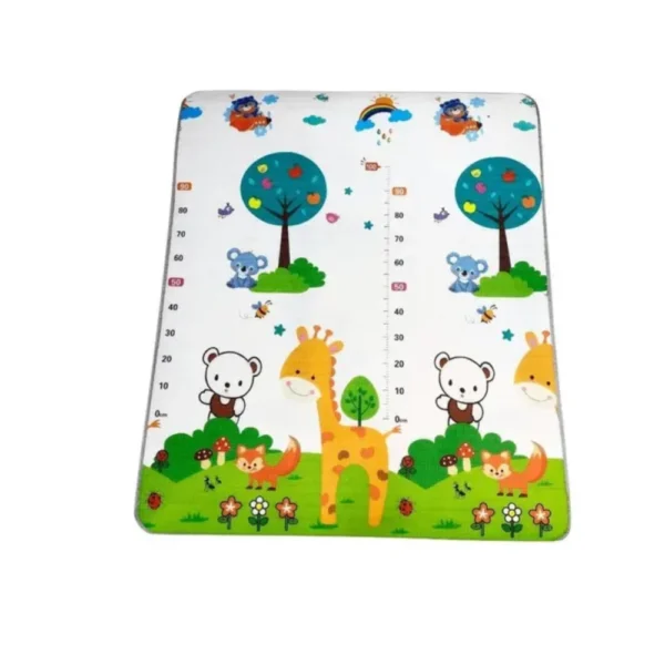 Alfombra Oso Jirafa 08 2 Alfombra Antigolpes Bebe Reversible OSO- JIRAFA 120x180 cm y 0,8 cm Grosor