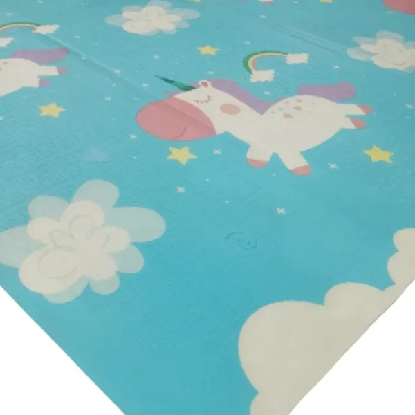 Alfombra Unicornios Animales 150 4 Alfombra Antigolpes Bebe Reversible UNICORNIOS -ANIMALES 150x180 cm y 0,8 cm Grosor