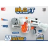 Ametralladora 4 Pistola Ametralladora Eléctrica Blanca Lanzadora De Dardos