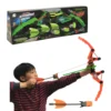 Arco Flecha 5 Set de Arco y Flecha Silbadora Verde de Juguete Tiro Al Blanco