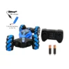 Auto Acrobatico Articulado 4 Auto Control Remoto Acrobático Azul Giro 360° tracción integral