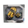 Auto Lanza Humo 5 Auto Deportivo Control Remoto Con Humo Luces, Sonido y Turbo Amarillo